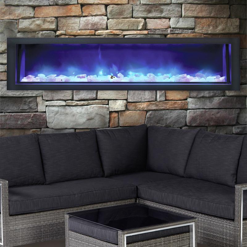 The typical DIYer can get this fireplace fully assembled in about an hour.