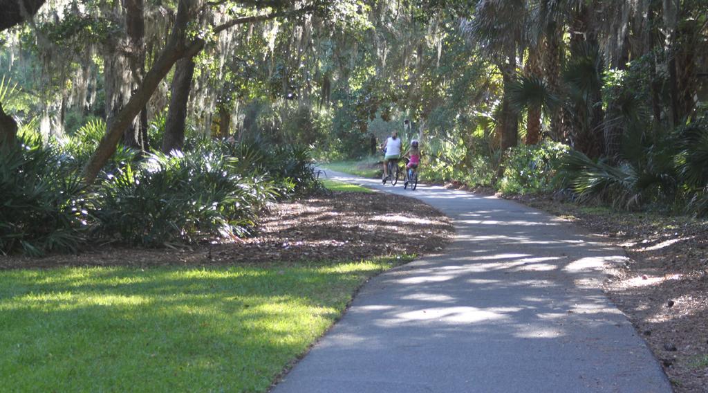 A dedicated bike path can encourage cycling in areas where sharing the roadway with cars isn t practical.