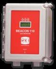 Fixed Systems Controllers Wall Mount Controllers Alarm levels per channel Direct connect sensors 1 to 8 Channel Capacity Beacon Series The Beacon 110, 200 and 410A controllers can monitor any