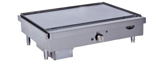 SPECIALTY EQUIPMENT STANAR TEPPAN-YAKI GRILES - Japanese Style Cooking,000 round burner in the center creates hot zone for Teppan-Yaki style cooking. / thick griddle plate. S/S grease trough.