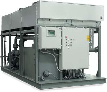 Dual refrigeration circuit chillers use a two-pump system where independent pumps are included: one for process flow and a second for flow through the chiller s evaporator.