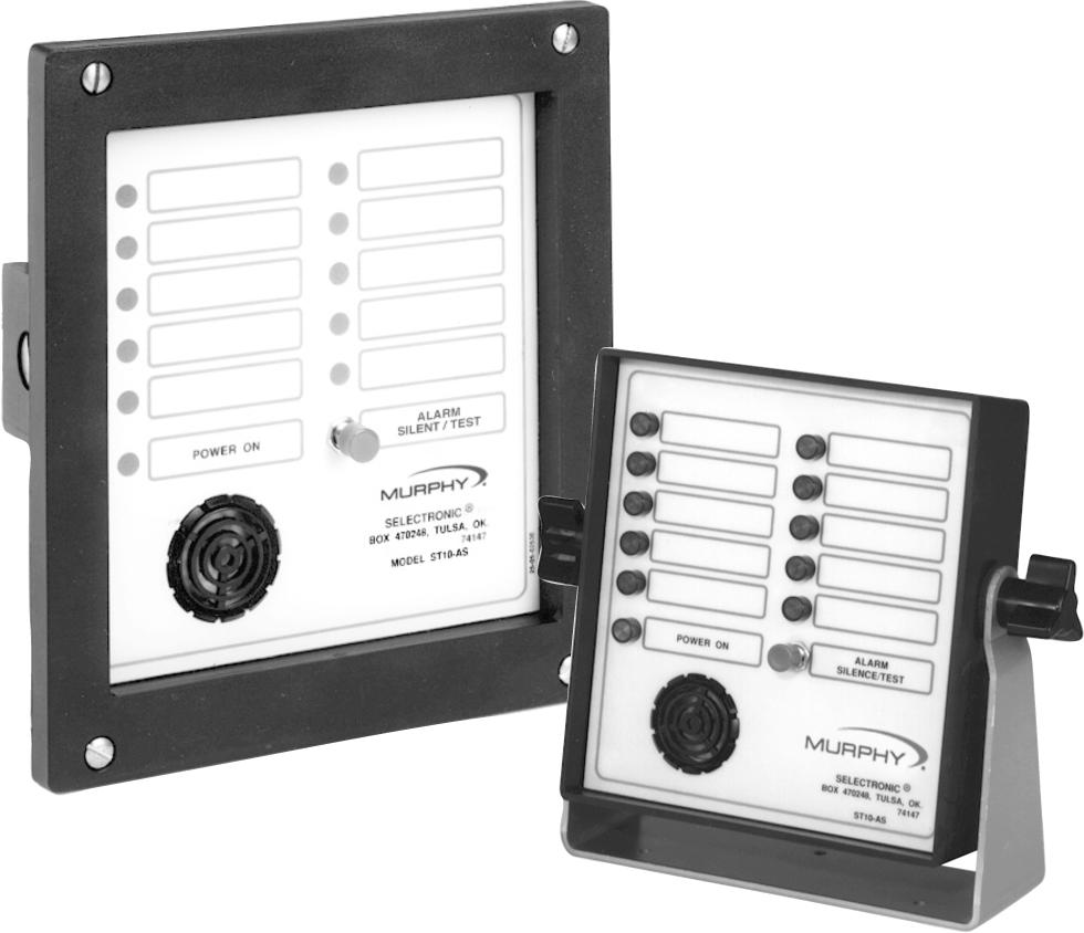 Basic models ST5AS and ST10AS are general purpose alarms suitable for a variety of applications. Model ST8 gives first out annunciation of fault.
