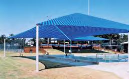 This structure with its heavy duty posts and hip shaped, framework roof is a proven, reliable