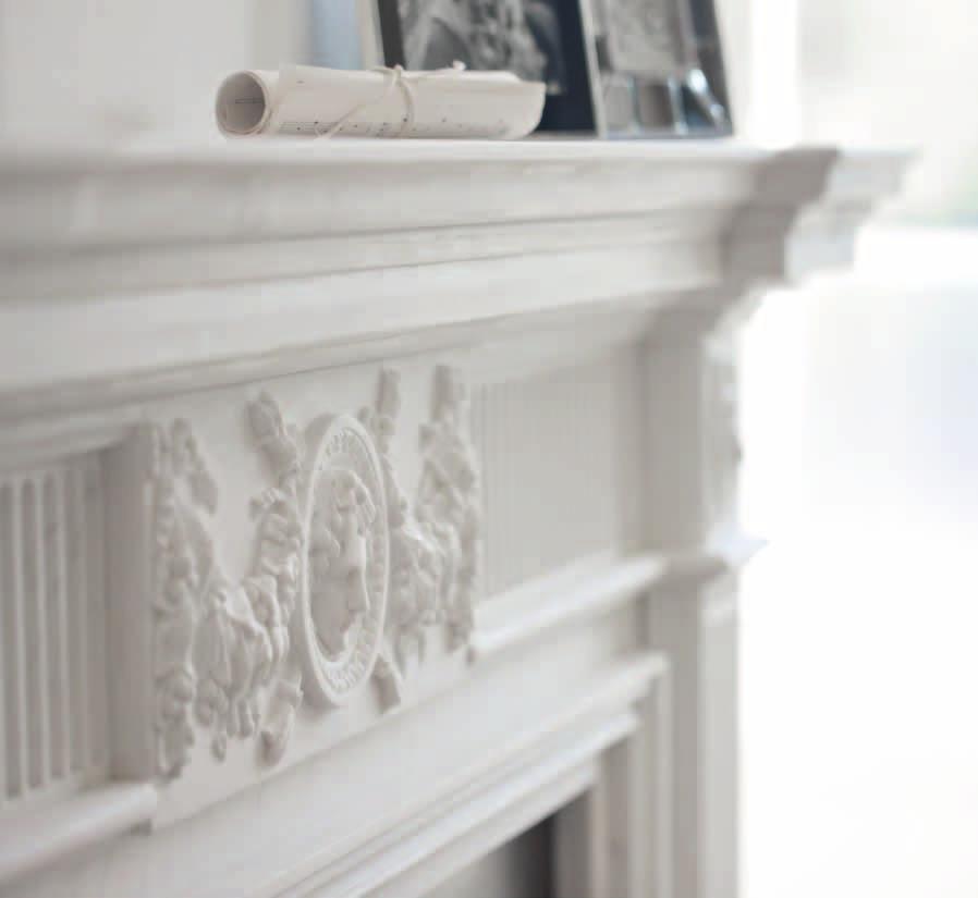 heritage collection THIS MAGNIFICENT NEW COLLECTION IS THE REALISATION OF OUR LONG-CHERISHED AMBITION TO RECREATE, FOR A WIDER MARKET, SOME OF THE RAREST AND MOST BEAUTIFUL BRITISH CHIMNEYPIECES EVER