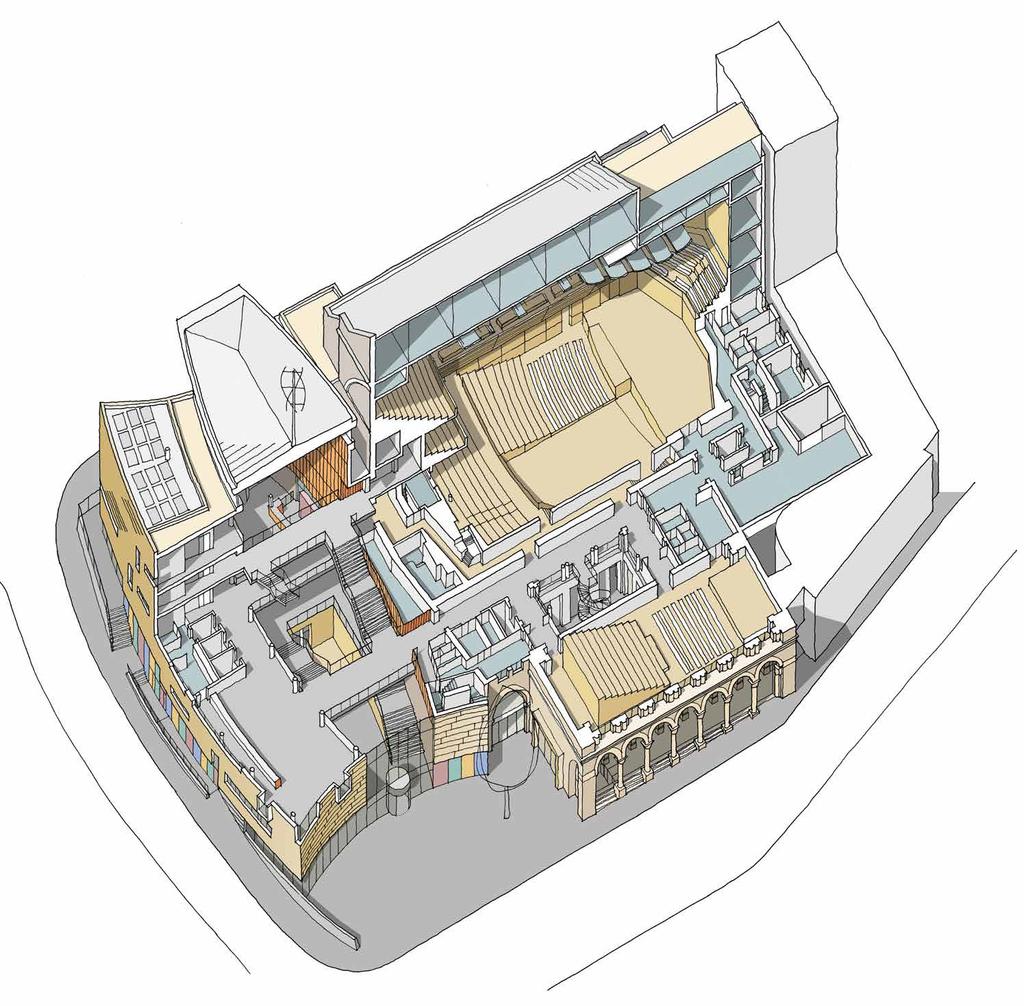 Design Principles and Concepts Project architect Levitt Bernstein s designs The main hall will be transformed into an attractive and very comfortable venue with an entirely new interior with flexible