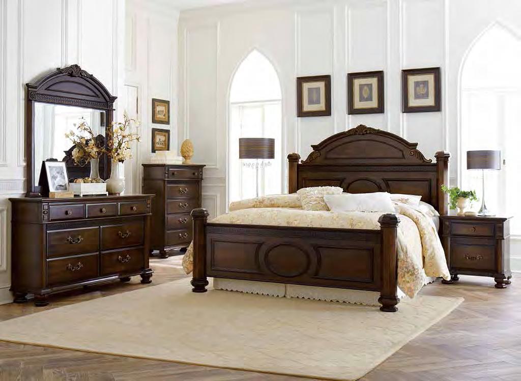 CHANTILLY GLEN COLLECTION Traditional elements combine to create an elegant statement in the Chantilly Glen Collection.