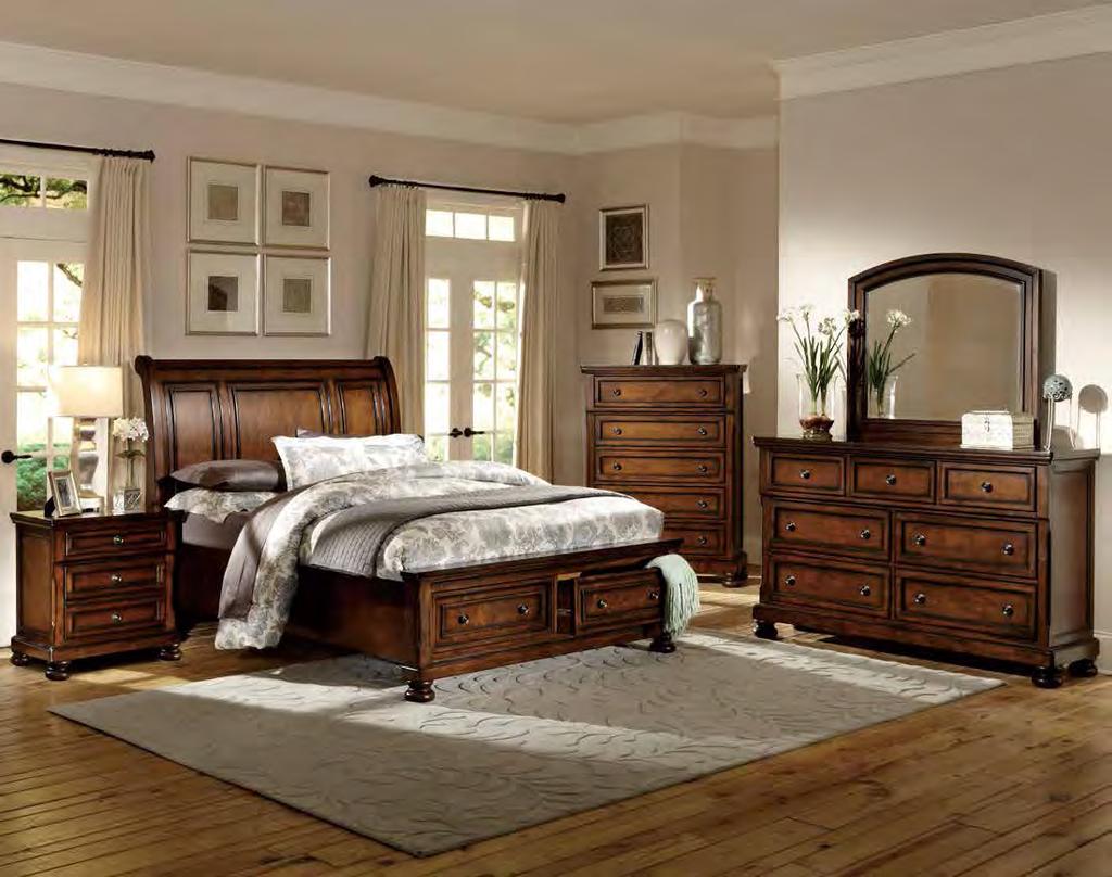 CUMBERLAND COLLECTION A classic addition to your transitional bedroom will be the Cumberland