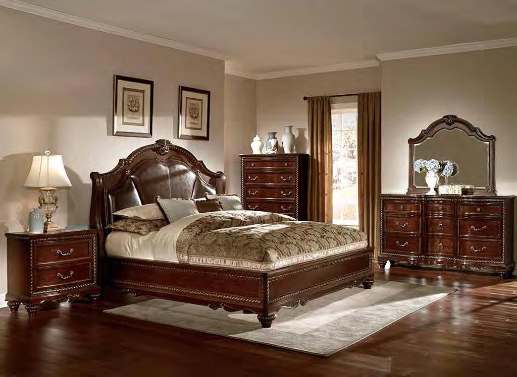 HAMPSTEAD COURT COLLECTION Your design preference runs on the elegant side of traditional.