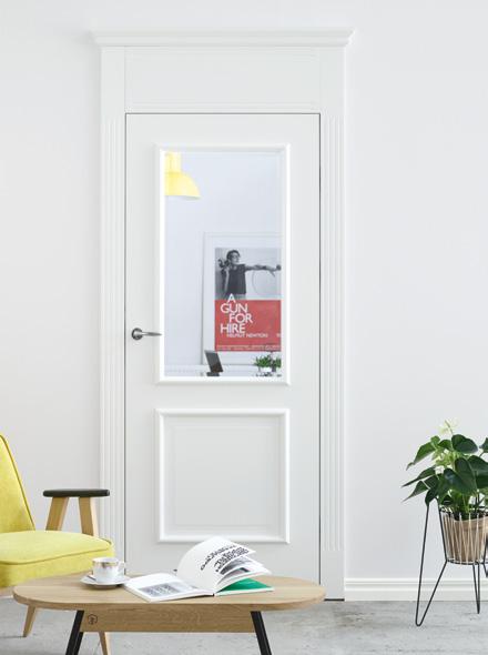 Classic doors are perhaps best presented in a white painted version or a traditional veneer, shades of light and dark depending on your design intention.