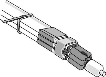 Use insulated crimp connectors to crimp each set of bus wires together. 12.