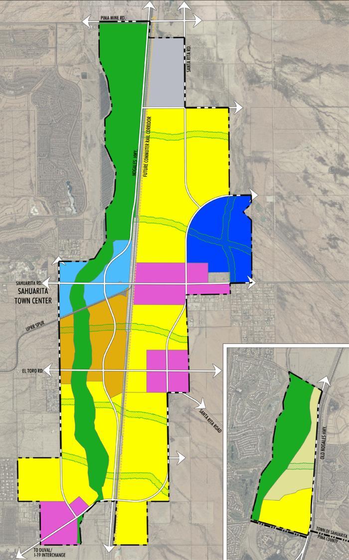 Community Land Use Plan 6,000 acres in Sahuarita and adjoining