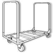 *(36/42 egg 360 flats, 60 per compartment) EGG FLAT STORAGE Two flat storage carts are required for one set* of flats.