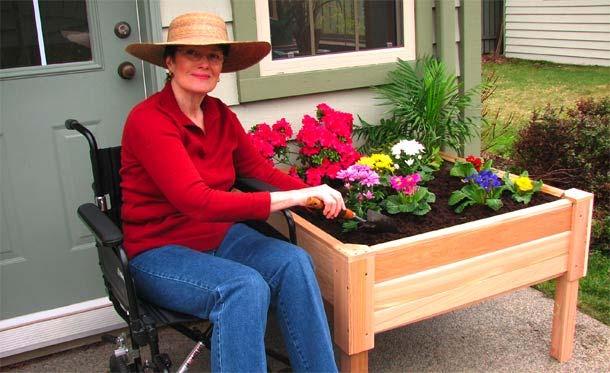 Limited mobility? Garden while seated!