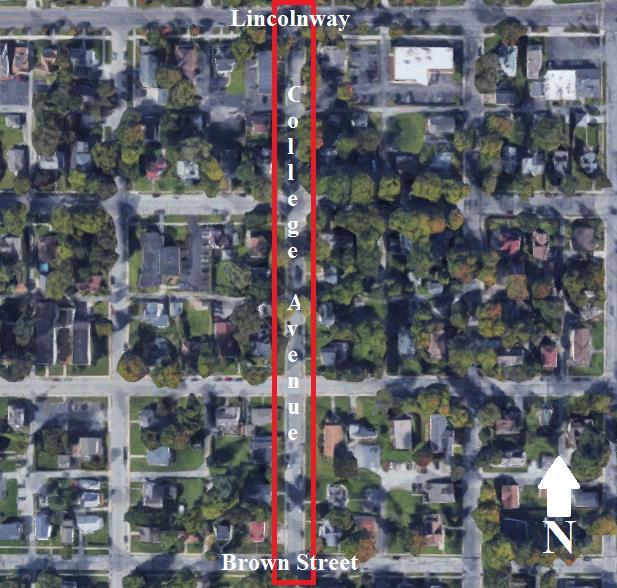 10. College Avenue Storm Sewer Separation This project consists of the design and construction of a storm drainage system that will connect to the existing storm sewer system.