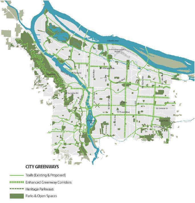 Understanding the economic impacts of urban greenway infrastructure o o Funded by NITC In collaboration with Portland Bureau of Planning and