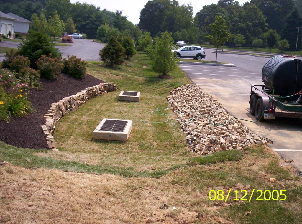 Proactive Approach: Used Sod Watered Sod Inlet tops