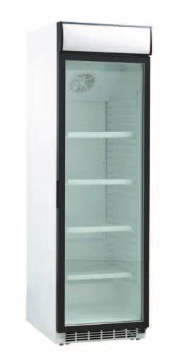 Refrigeration Other products Cabinets Counters Blast Chillers Other products Display cabinets White series display cabinets Free standing refrigerated display merchandiser.
