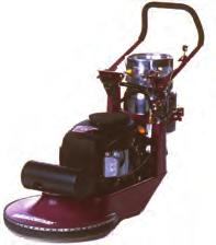 25 hp dual right angle with gearbox brush drive motor on disc head Two.