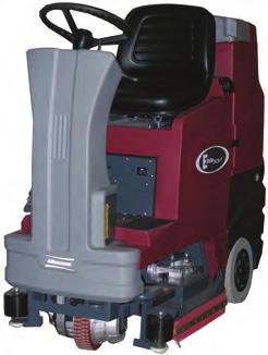 Burnisher models are available in cord electric, battery, or propane.