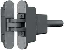 Eclipse Self Controlled self-closing hinge for hotel doors Hinge with adjustable integrated closing device and patented device that controls the closing rotation of the door.