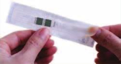 perforated thermometer strip.