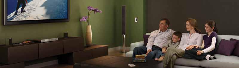 Media room: Taking it easy Control for convenience RadioRA 2 brings theater magic to your media room