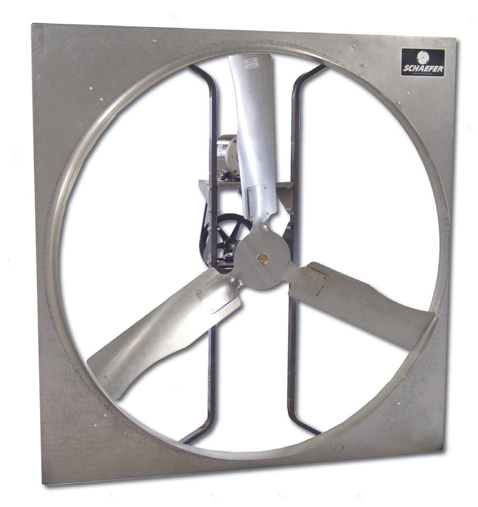 Panel Fan Series Operators Manual (Galvanized and Polymer) 52" Belt Drive, Galvanized Panel Fan with Three Wing Blade IMPORTANT: READ AND SAVE THESE INSTRUCTIONS Read all instructions carefully