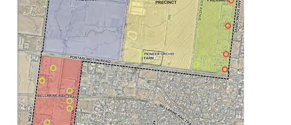 3. Figure 3 - Study Area Precincts Leopold Land
