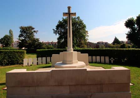 The Cemetery contains a Commonwealth War Graves Commission maintained memorial to the fallen in both world wars and has a significant number of military graves throughout the