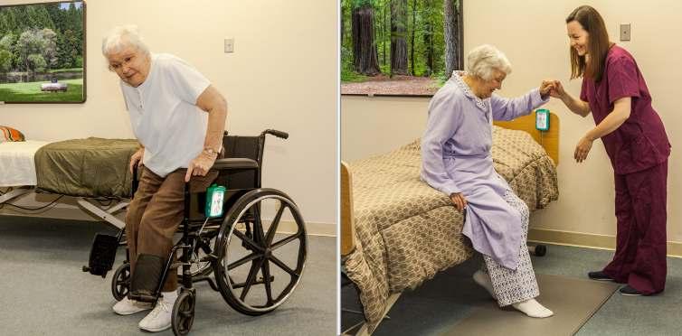 TL-2100E Easy-To-Use Chair & Floor Mat Fall Prevention Alert Easy-To-Use Fall Prevention Monitor This Economy Exit Alert functions with weight-sensing Bed, Chair and Floor mat or Early Warning,