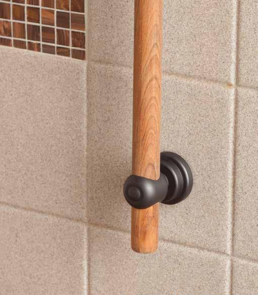 Horizon Teak & Seaport Seat Inspired by the tradition of the sea. Great Grabz has created warm-to-the-touch teak shower seat and grab bars.