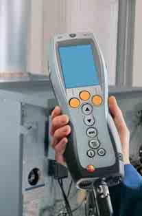14 The flue gas analyzer with Longlife sensors and integrated draught/gas zeroing testo 330-2 LL The flue gas analyser is a reliable companion regardless of whether it is for breakdowns or