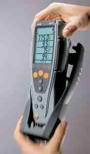 9 testo 327-1 Basic instrument for heating and installation technicians testo 327-1 testo 327-1 is your introductory instrument to flue gas analysis.