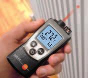 47 Ordering data / Accessories testo 830-T1/-T2/-T3/-T4 testo 830-T1 testo 830-T2 Ordering data Infrared thermometer with 1 point laser sighting, adjustable limit values and alarm function, incl.
