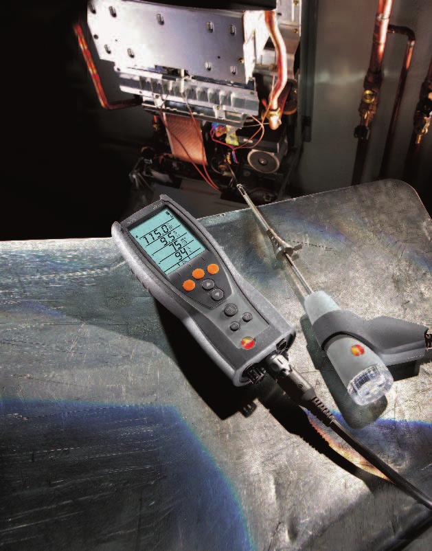 8 testo 327 Robust and fast-action flue gas analyser for all important parameters Do you manage to get home by 5pm every day? Probably not, because your job expects above-average dedication.