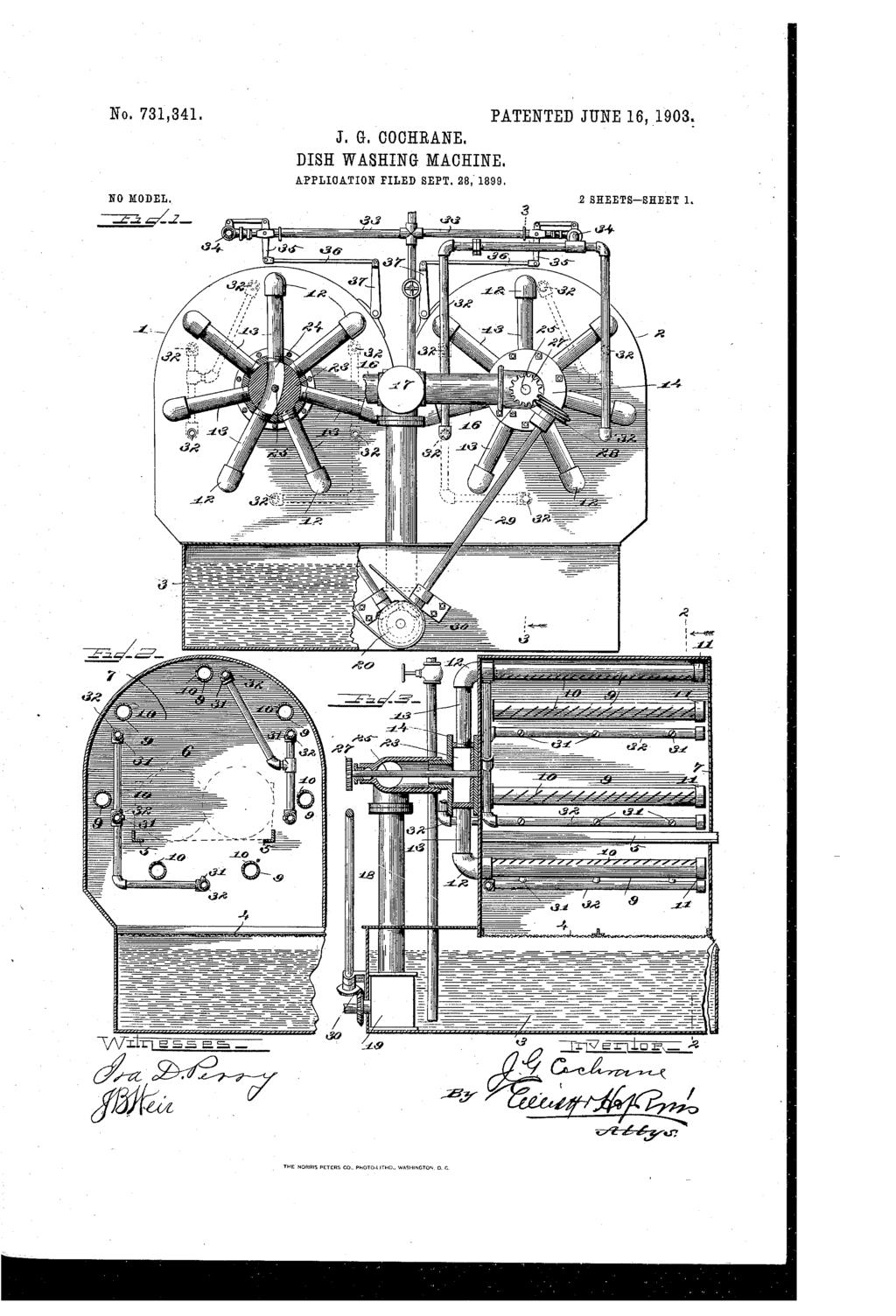 No. 731,341, PATENTED JUNE 16, 1903. J. G.