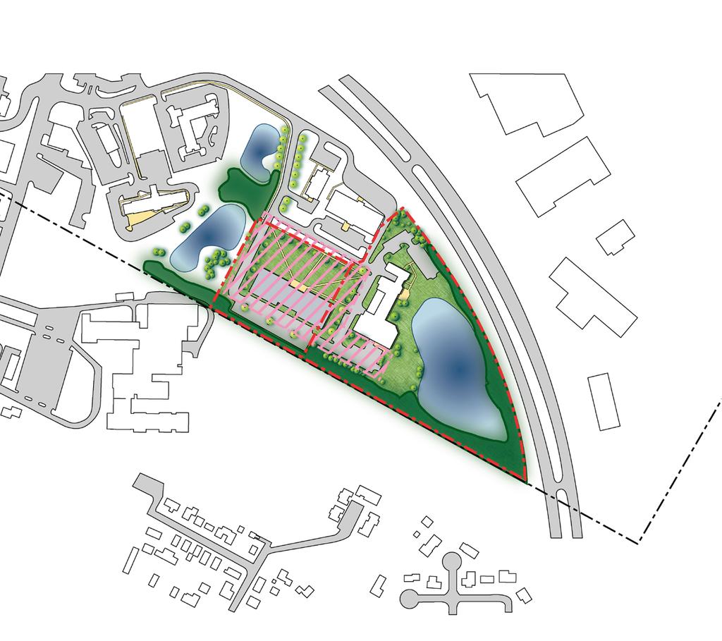 Colchester research campus & Illustrative Plan The Colchester Research Campus, newly acquired in 2005 within the Colchester Business Park, supports University research activities primarily in the