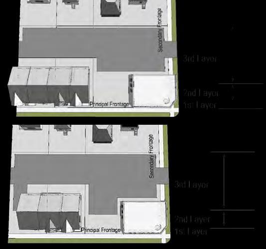 .2 PARKING AND DRIVEWAYS PERMITTED PARKING CONFIGURATION DIAGRAMS Location A Parking