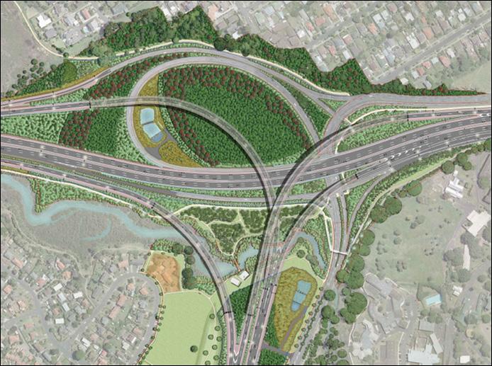 Case study Western Ring Route: Waterview Connection The Waterview Connection project, which will connect SH20 with SH16 at Waterview in Auckland, is a major roading project requiring 4.