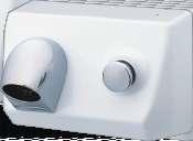 AIR DRYERS/ SHOWER STEATS Hand And Hair Dryers Push Button With Adjustable Timer P Hand