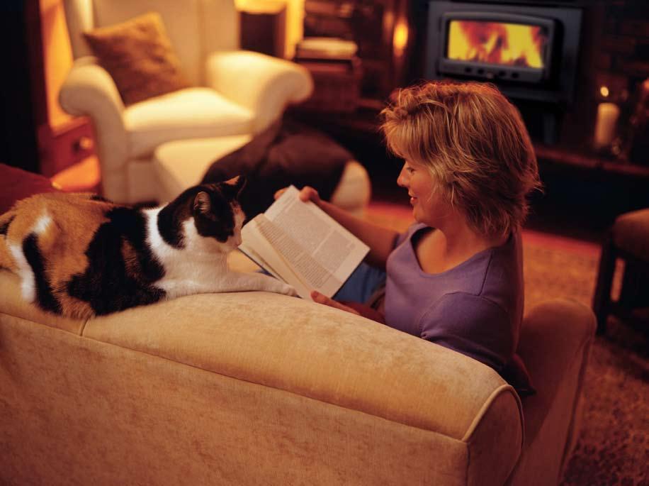 What can make you feel warmer than curling up with a good book or perhaps a cuddly friend, by a roaring living fire?