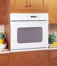 G Built-In Single Ovens: 30" and 27" Electric These models include The largest* capacity wall oven in America!