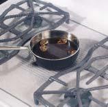 They also include a Smooth cooktop This revolutionary cooktop eliminates the burner bowls and drip pans typically found on conventional gas ranges.