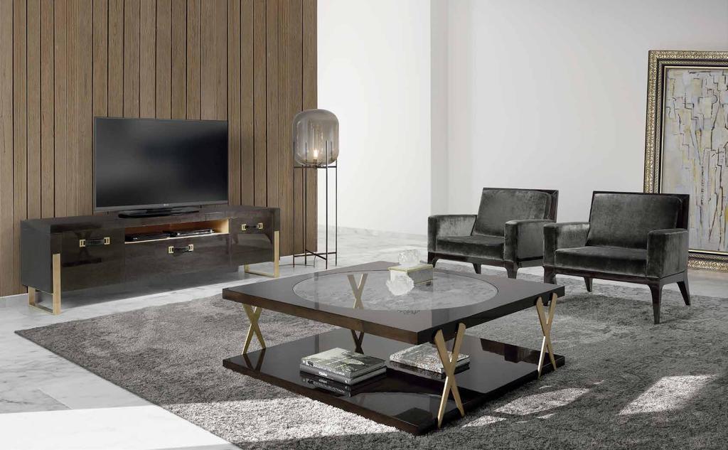 AMBOAN Selection _ Living room TV Unit Medium, Square