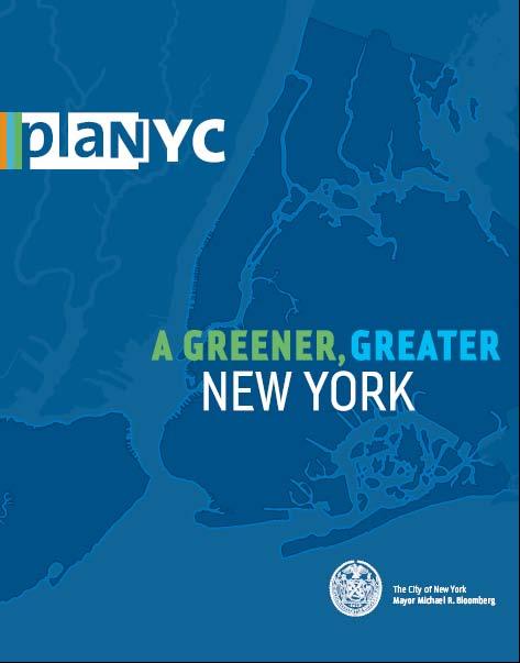 New York City Sustainable Master Plan Statement of Goals for the year 2030 Transportation component focusing on Green/Complete