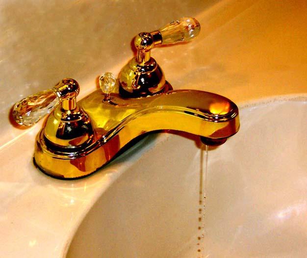 Detecting Leaks- Faucets Simple observation Test how much the leaks add up by