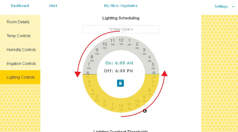Click and/or rotate the dial to choose your desired start time.
