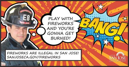 Fireworks In April 2016, the City Council approved higher fines for the sale, use, possession, or storage of fireworks.