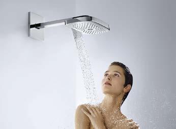 rinsing out shampoo. RainStream.