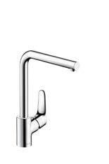 00) Focus Focus Single lever kitchen mixer with pull-out spray, 2 spray modes,